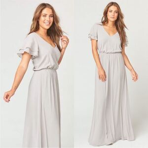 Show Me Your Mumu | Michelle Dove Grey Maxi Dress